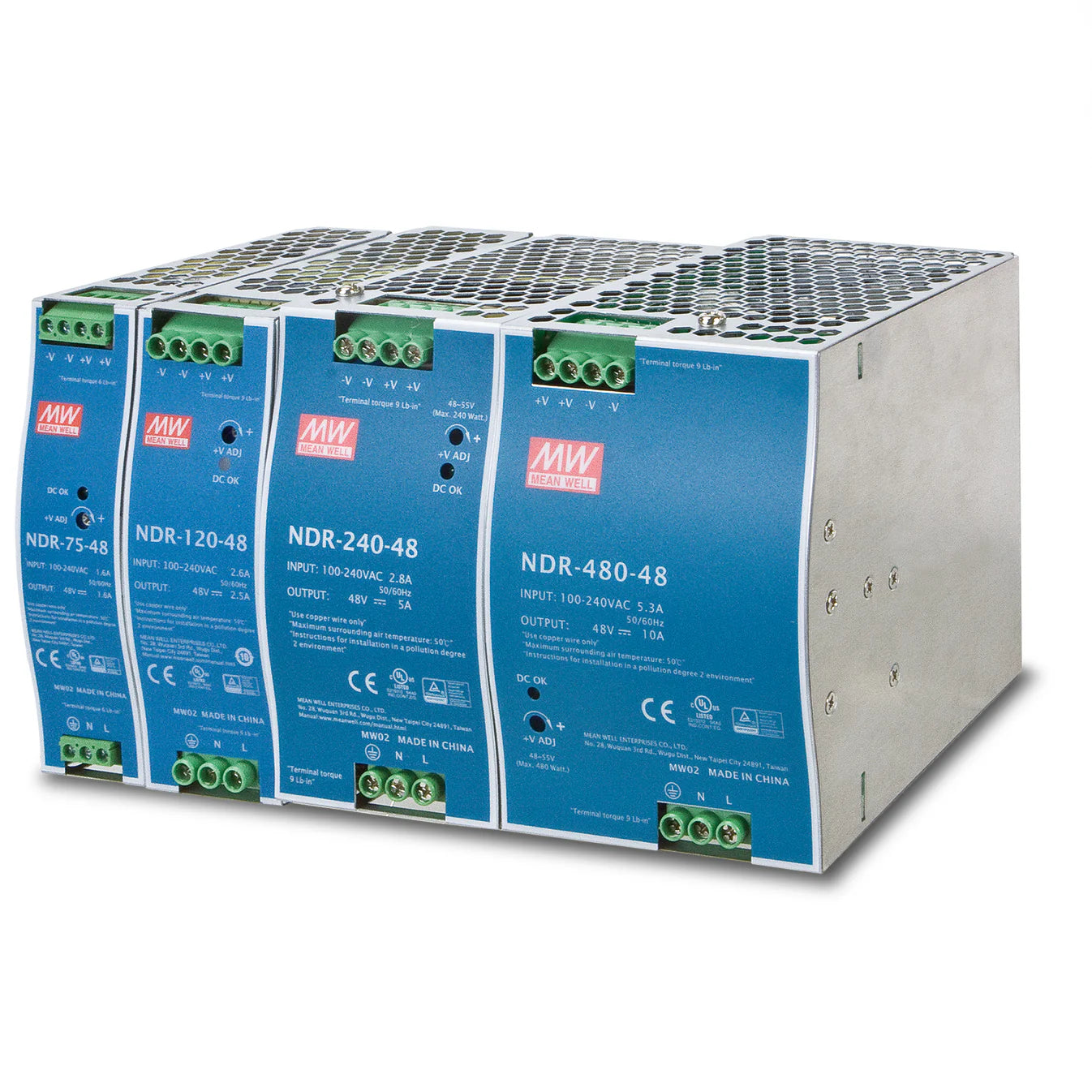 Industrial DIN Rail Power Supply 48v