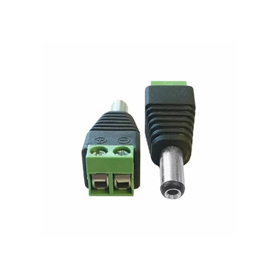 Connector Male DC Jack with Terminals – Redstrut Networking
