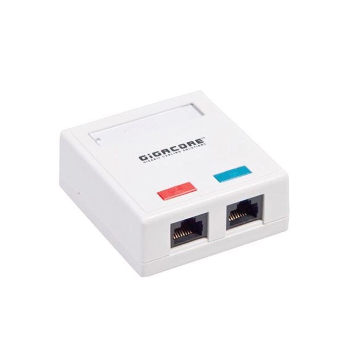 Gigacore Category 6 Plus Double Outlet