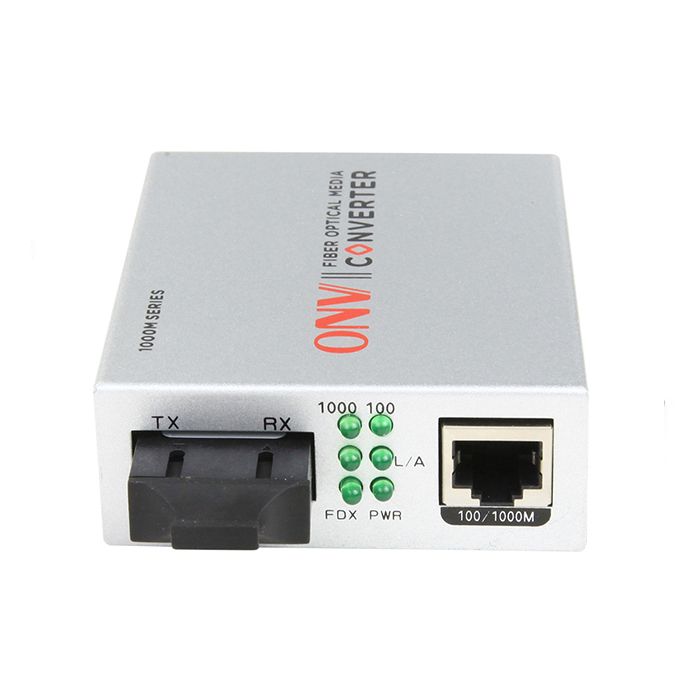 Fibre SC Single Mode Media Gigabit Converter
