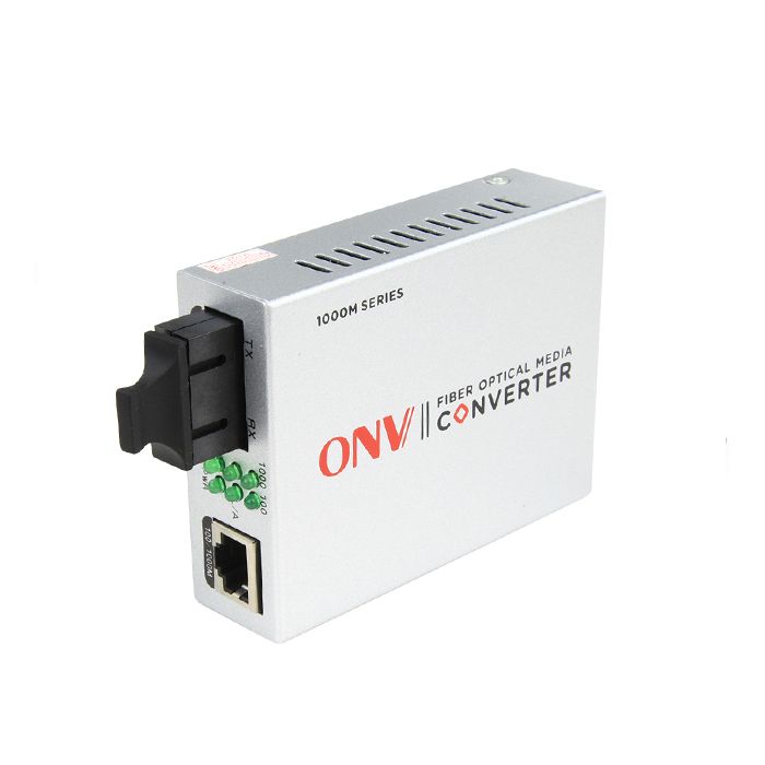 Fibre SC Single Mode Media Gigabit Converter