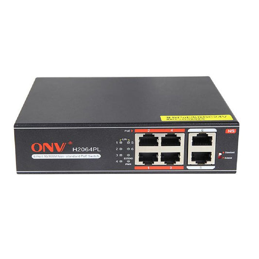 4-Port + 2-Port Gigabit PoE Switch