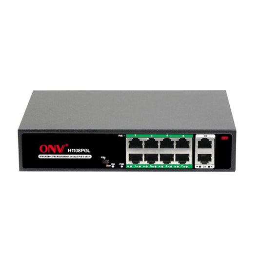 8-Port + 2-Port Gigabit PoE Switch