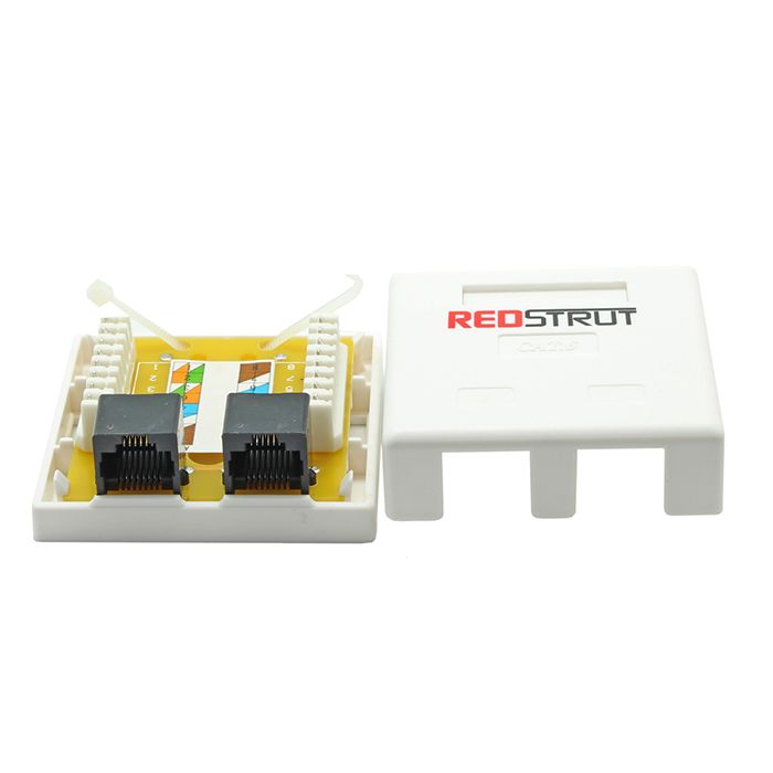 redstrut-category-5e-6-double-outlet