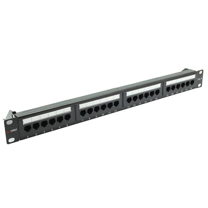 Redstrut CAT 5e/6 12-Way UTP Patch Panel